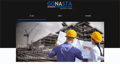 Desktop Screenshot of gonasta.cz